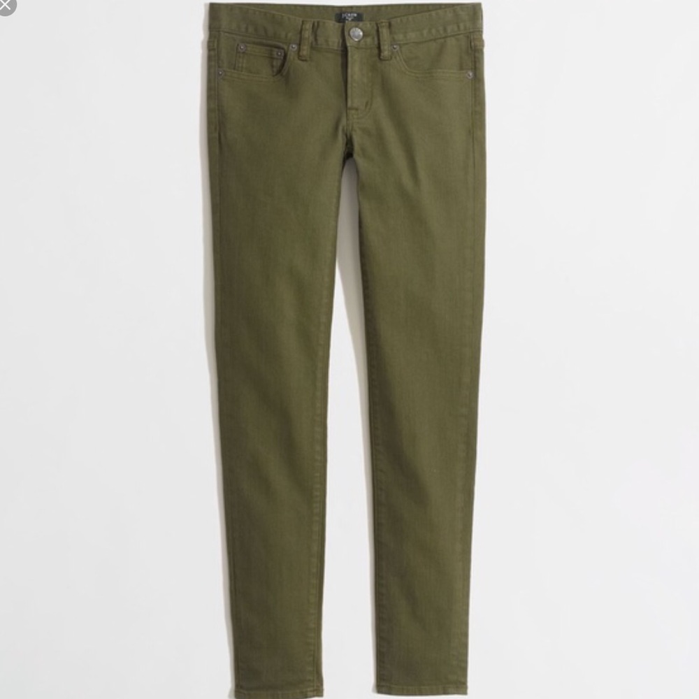 NWT J.CREW ANKLE TOOTHPICK JEANS